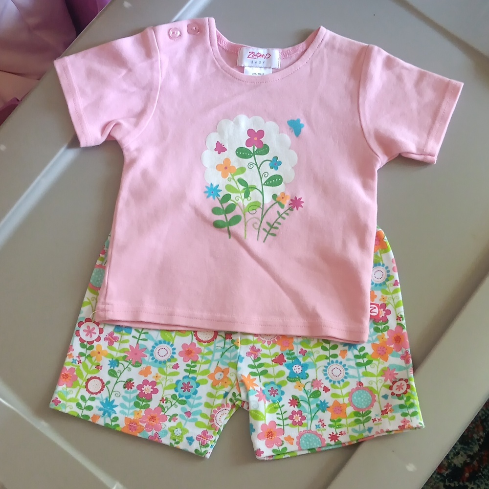 Zutano cotton outfit